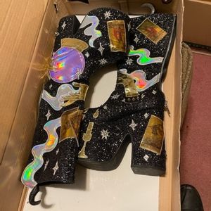 club exx platform boots